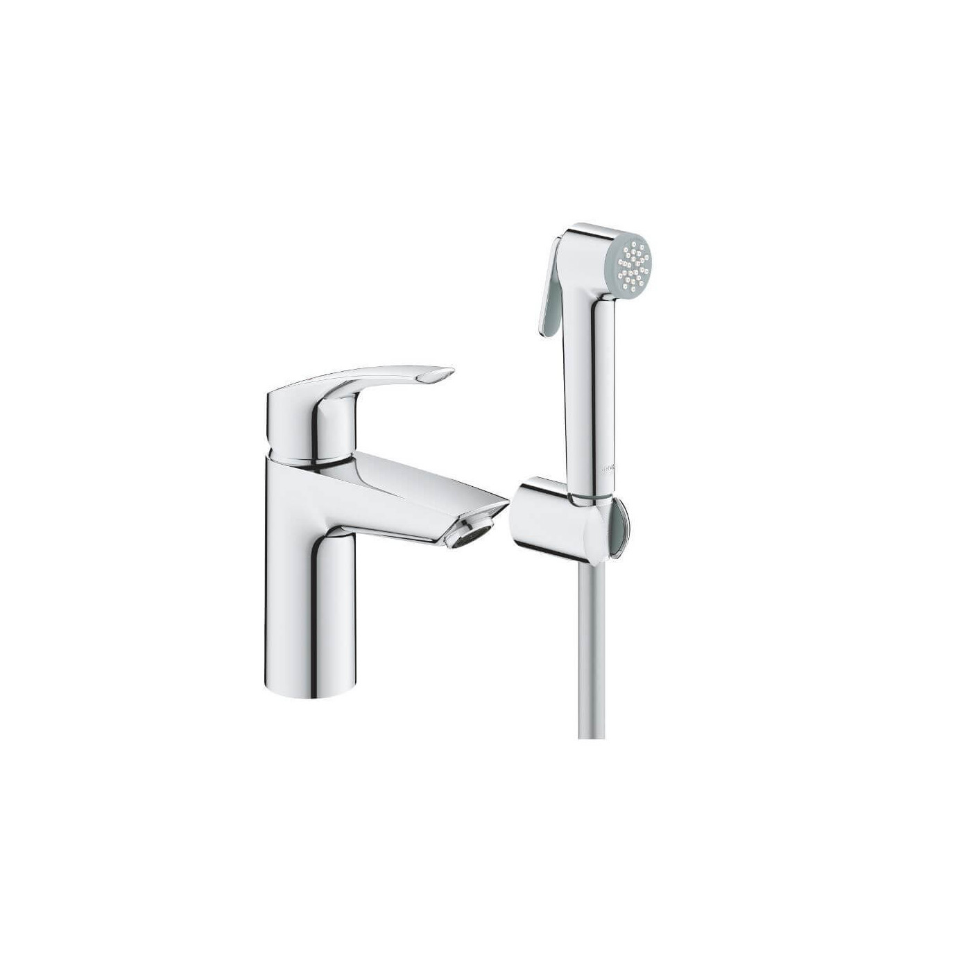 Bateria Umywalkowa Rozmiar S Z Bidetką Eurosmart Chrom 23124003 Grohe Bateria Umywalkowa Rozmiar S Z Bidetką Eurosmart Chrom 23124003 Grohe