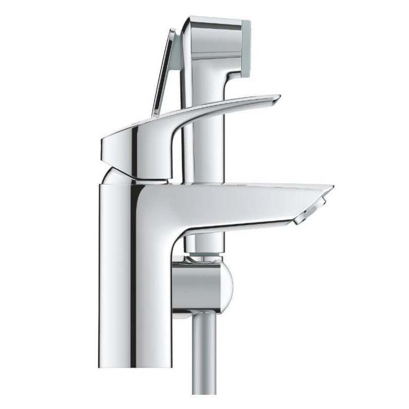 Bateria Umywalkowa Rozmiar S Z Bidetką Eurosmart Chrom 23124003 Grohe Bateria Umywalkowa Rozmiar S Z Bidetką Eurosmart Chrom 23124003 Grohe