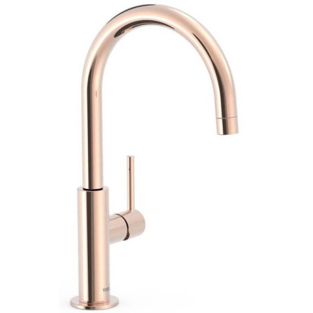 Wysoka Bateria Umywalkowa Study Różowe Złoto 26290402OP Tres