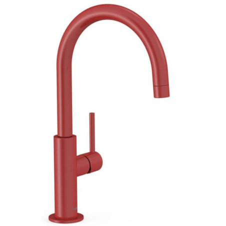 Wysoka Bateria Umywalkowa Study Czerwień 26290402TRO Tres