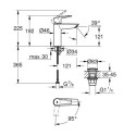 Bateria Umywalkowa Rozmiar M Start Czarny Mat 237462432 Grohe Bateria Umywalkowa Rozmiar M Start Czarny Mat 237462432 Grohe