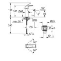 Bateria Umywalkowa Rozmiar S Start Czarny Mat 235502432 Grohe Bateria Umywalkowa Rozmiar S Start Czarny Mat 235502432 Grohe