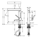 Bateria Umywalkowa Finoris 76063000 Hansgrohe Bateria Umywalkowa Finoris 76063000 Hansgrohe
