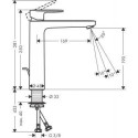 Bateria Umywalkowa Vernis Blend Czarny 71552670 Hansgrohe Bateria Umywalkowa Vernis Blend Czarny 71552670 Hansgrohe
