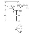 Bateria Umywalkowa Essence S Brushed Hard Graphite 24172AL1 Grohe Bateria Umywalkowa Essence S Brushed Hard Graphite 24172AL1 Grohe