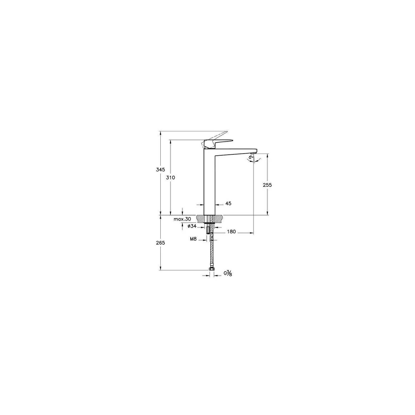Bateria Umywalkowa Root Gold A4273323EXP Vitra Bateria Umywalkowa Root Gold A4273323EXP Vitra