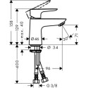 Bateria Umywalkowa Talis E80 Chrom 71701000 Hansgrohe Bateria Umywalkowa Talis E80 Chrom 71701000 Hansgrohe