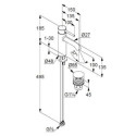 Bateria Umywalkowa Bozz Złoty Szczotkowany 38288N076 Kludi Bateria Umywalkowa Bozz Złoty Szczotkowany 38288N076 Kludi