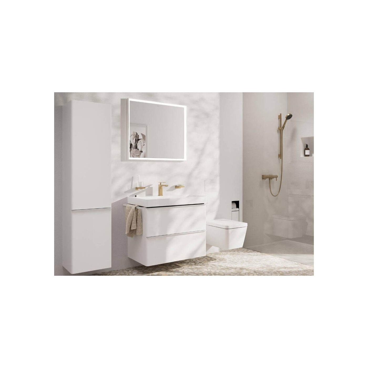 Bateria Umywalkowa Tecturis E Coolstart Brąz Szczotkowany 73012140 Hansgrohe Bateria Umywalkowa Tecturis E Coolstart Brąz Szczotkowany 73012140 Hansgrohe