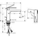 Bateria Umywalkowa Tecturis E Coolstart Brąz Szczotkowany 73014140 Hansgrohe Bateria Umywalkowa Tecturis E Coolstart Brąz Szczotkowany 73014140 Hansgrohe