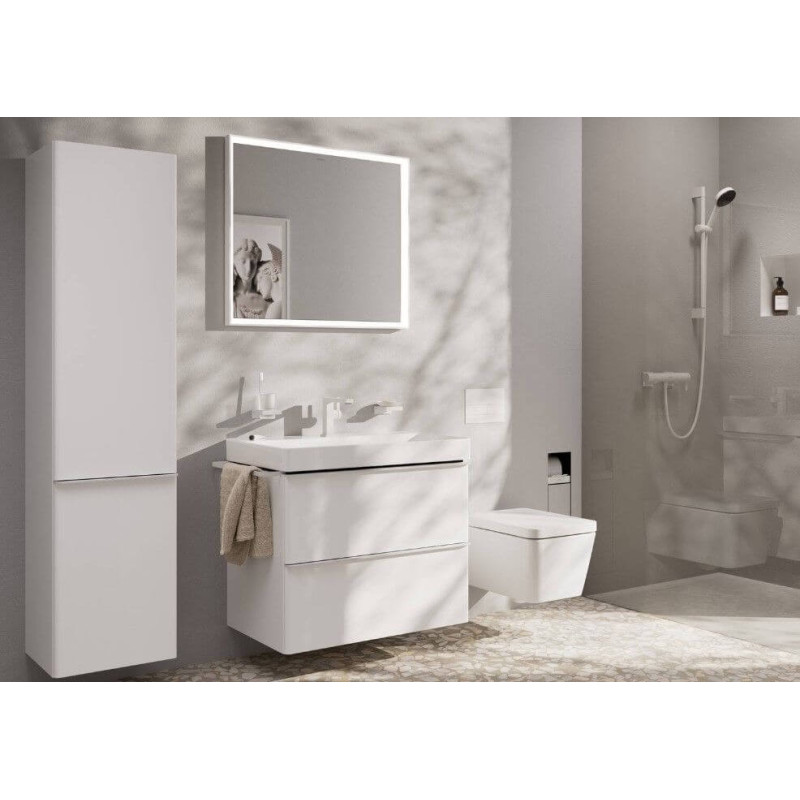 Bateria Umywalkowa Tecturis E Coolstart Biały Mat 73014700 Hansgrohe Bateria Umywalkowa Tecturis E Coolstart Biały Mat 73014700 Hansgrohe