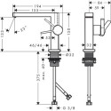 Bateria Umywalkowa Tecturis E Coolstart Biały Mat 73020700 Hansgrohe Bateria Umywalkowa Tecturis E Coolstart Biały Mat 73020700 Hansgrohe
