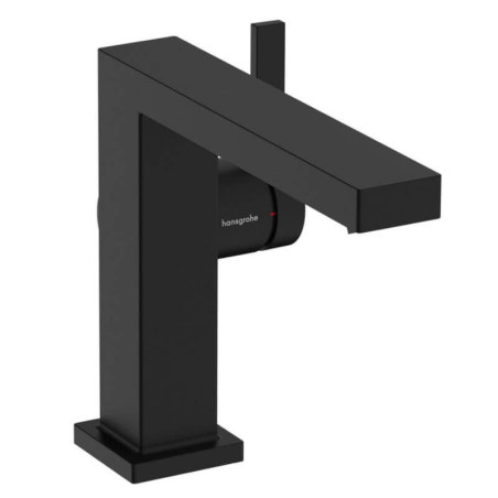 Bateria Umywalkowa Tecturis E Coolstart Czarny Mat 73021670 Hansgrohe