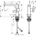 Bateria Umywalkowa Tecturis E Coolstart Biały Mat 73021700 Hansgrohe Bateria Umywalkowa Tecturis E Coolstart Biały Mat 73021700 Hansgrohe