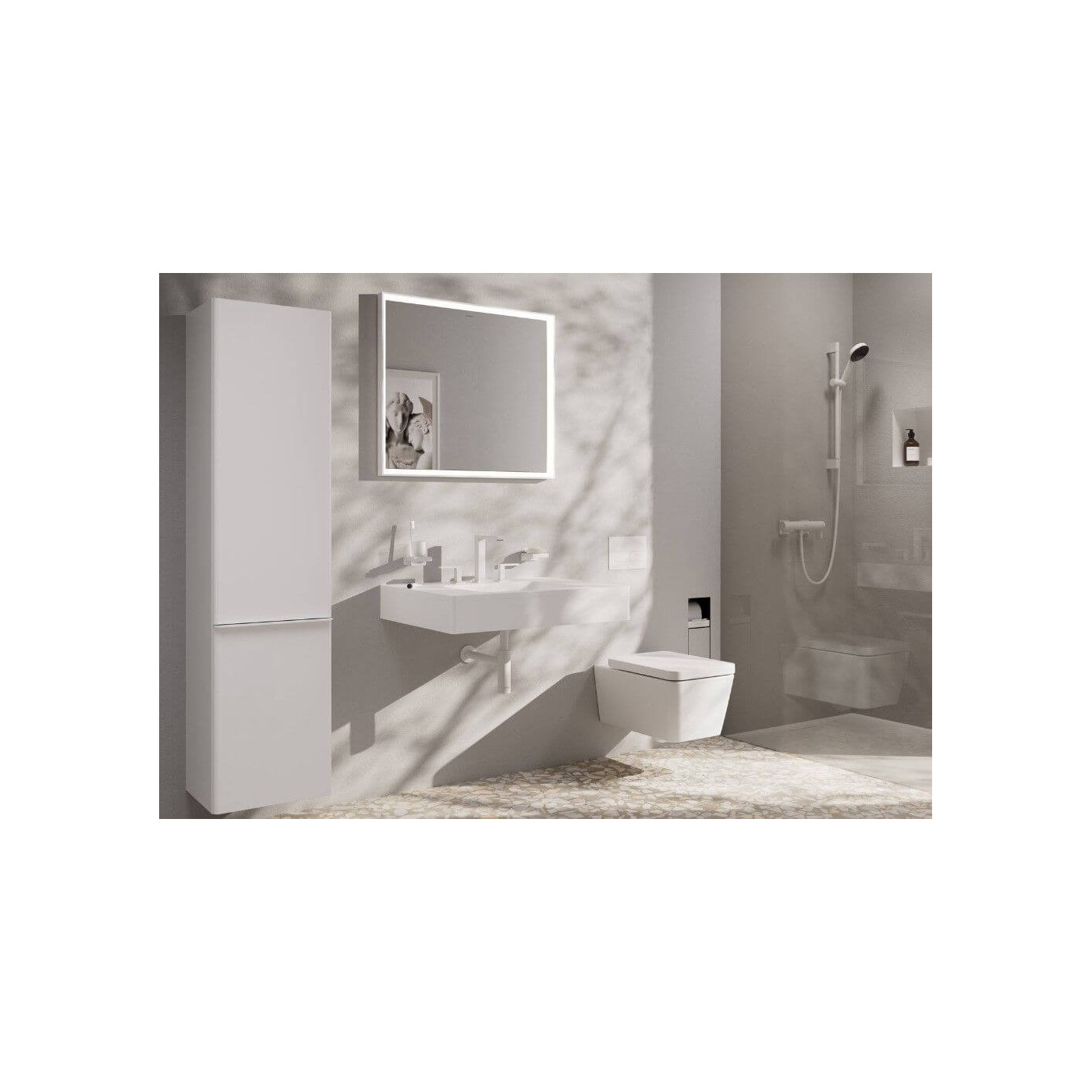 Bateria Umywalkowa Tecturis E Coolstart Biały Mat 73030700 Hansgrohe Bateria Umywalkowa Tecturis E Coolstart Biały Mat 73030700 Hansgrohe