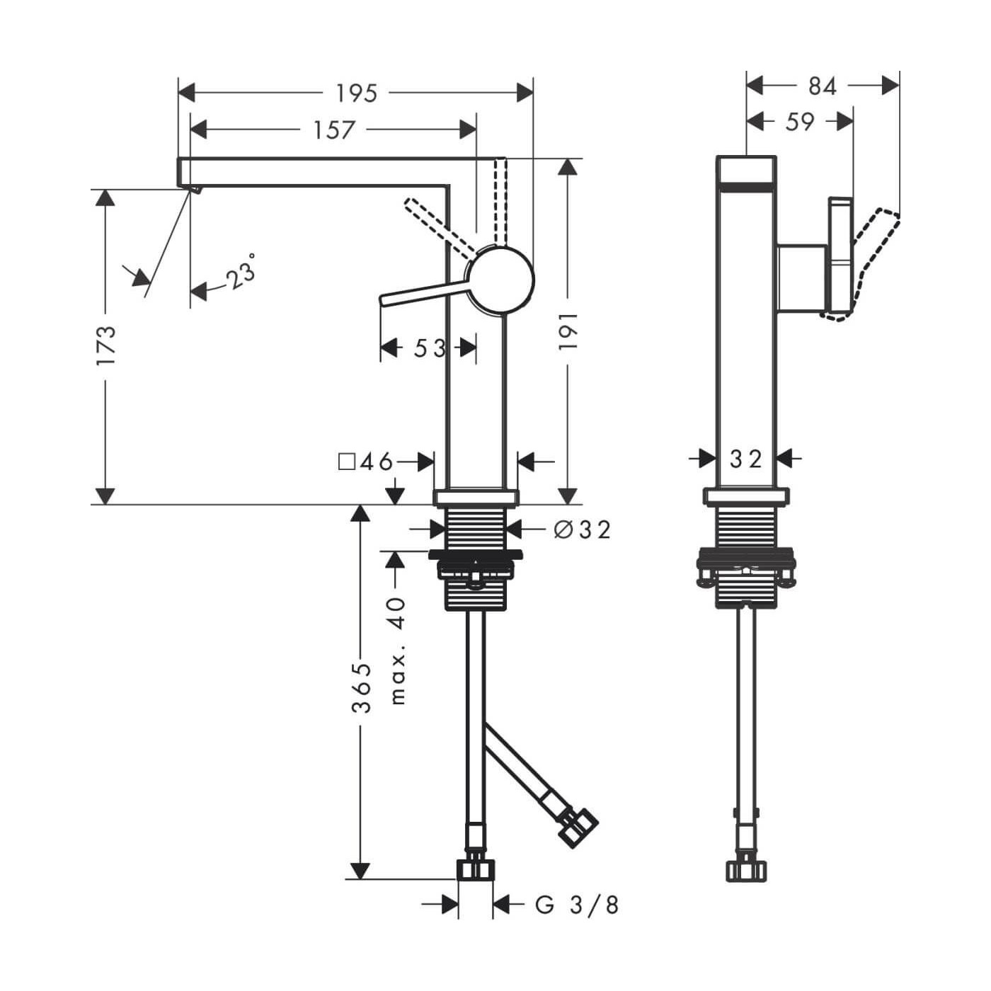 Bateria Umywalkowa Tecturis E Coolstart Chrom 73040000 Hansgrohe Bateria Umywalkowa Tecturis E Coolstart Chrom 73040000 Hansgrohe
