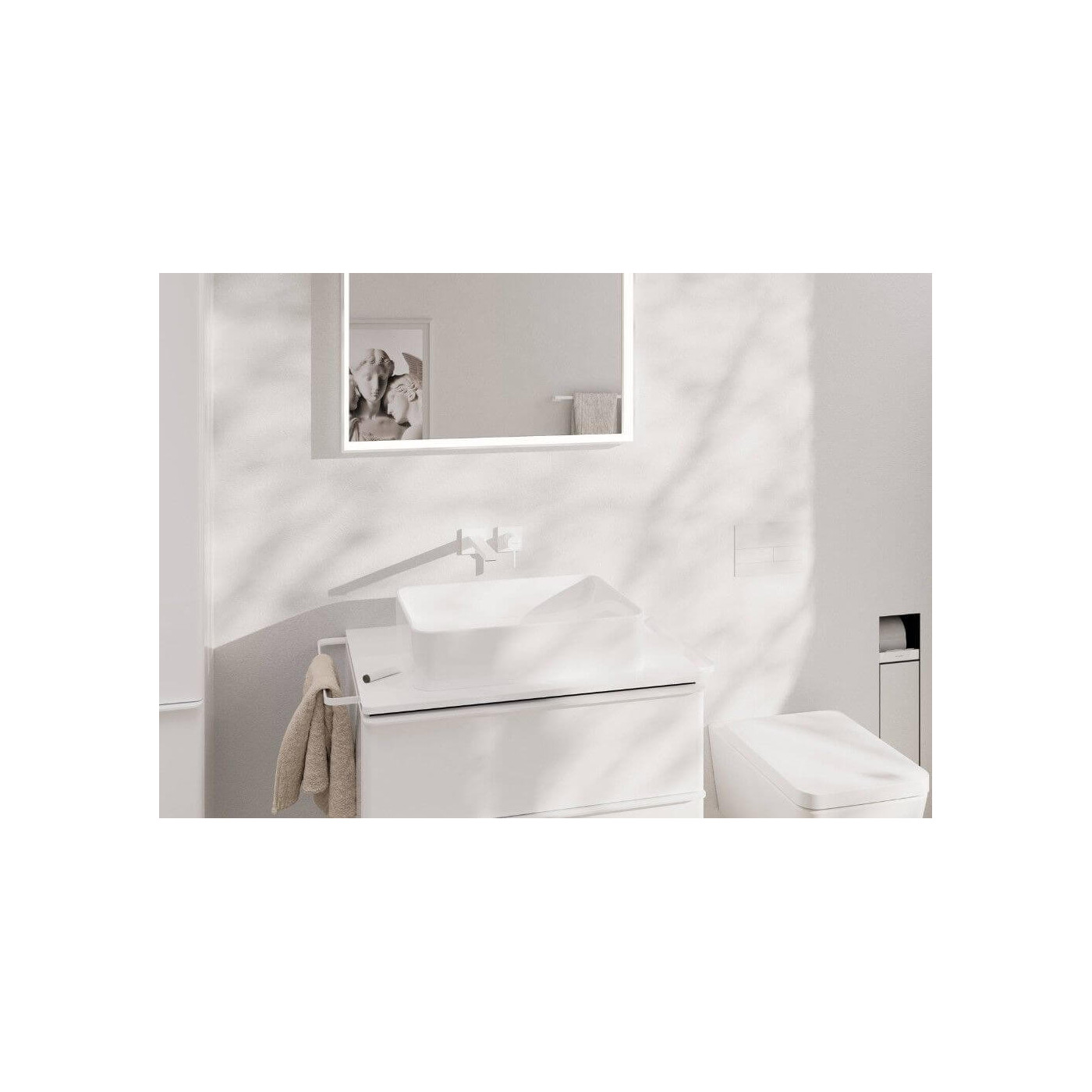 Bateria Umywalkowa Tecturis E Biały Mat 73051700 Hansgrohe Bateria Umywalkowa Tecturis E Biały Mat 73051700 Hansgrohe