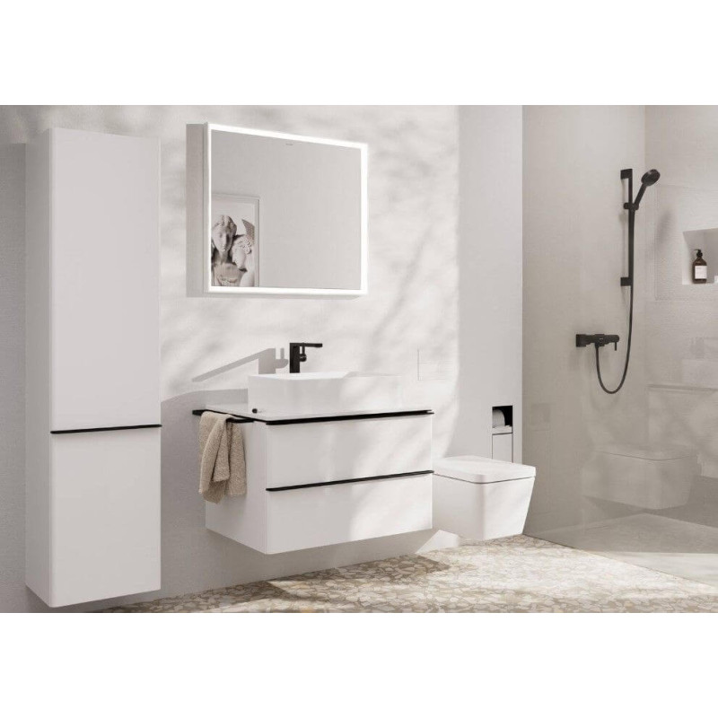 Bateria Umywalkowa Tecturis E Coolstart Czarny Mat 73070670 Hansgrohe Bateria Umywalkowa Tecturis E Coolstart Czarny Mat 73070670 Hansgrohe