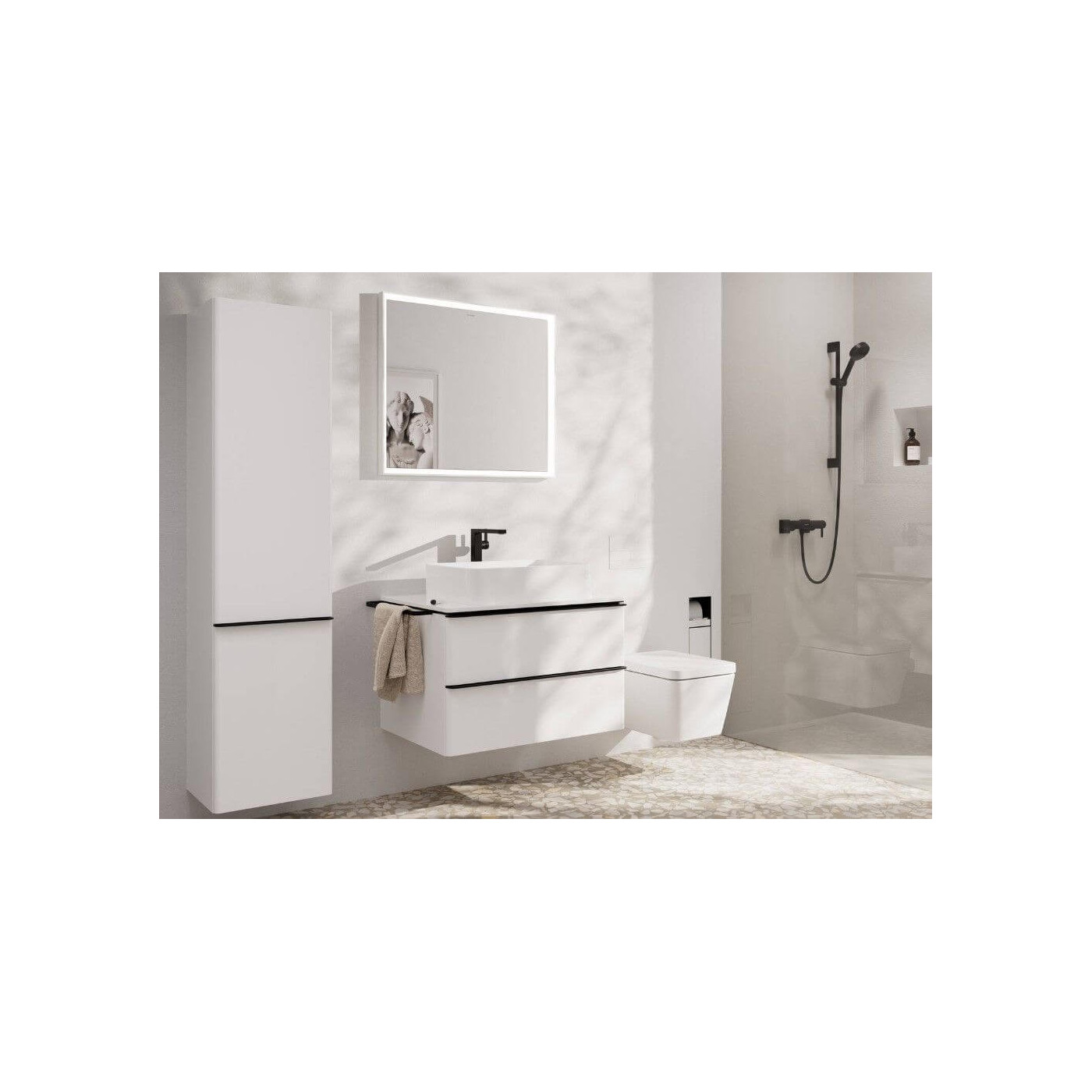 Bateria Umywalkowa Tecturis E Coolstart Czarny Mat 73072670 Hansgrohe Bateria Umywalkowa Tecturis E Coolstart Czarny Mat 73072670 Hansgrohe