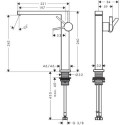 Bateria Umywalkowa Tecturis E Coolstart Czarny Mat 73072670 Hansgrohe Bateria Umywalkowa Tecturis E Coolstart Czarny Mat 73072670 Hansgrohe