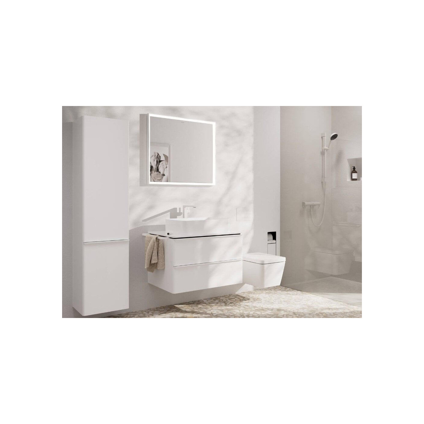 Bateria Umywalkowa Tecturis E Coolstart Biały Mat 73072700 Hansgrohe Bateria Umywalkowa Tecturis E Coolstart Biały Mat 73072700 Hansgrohe