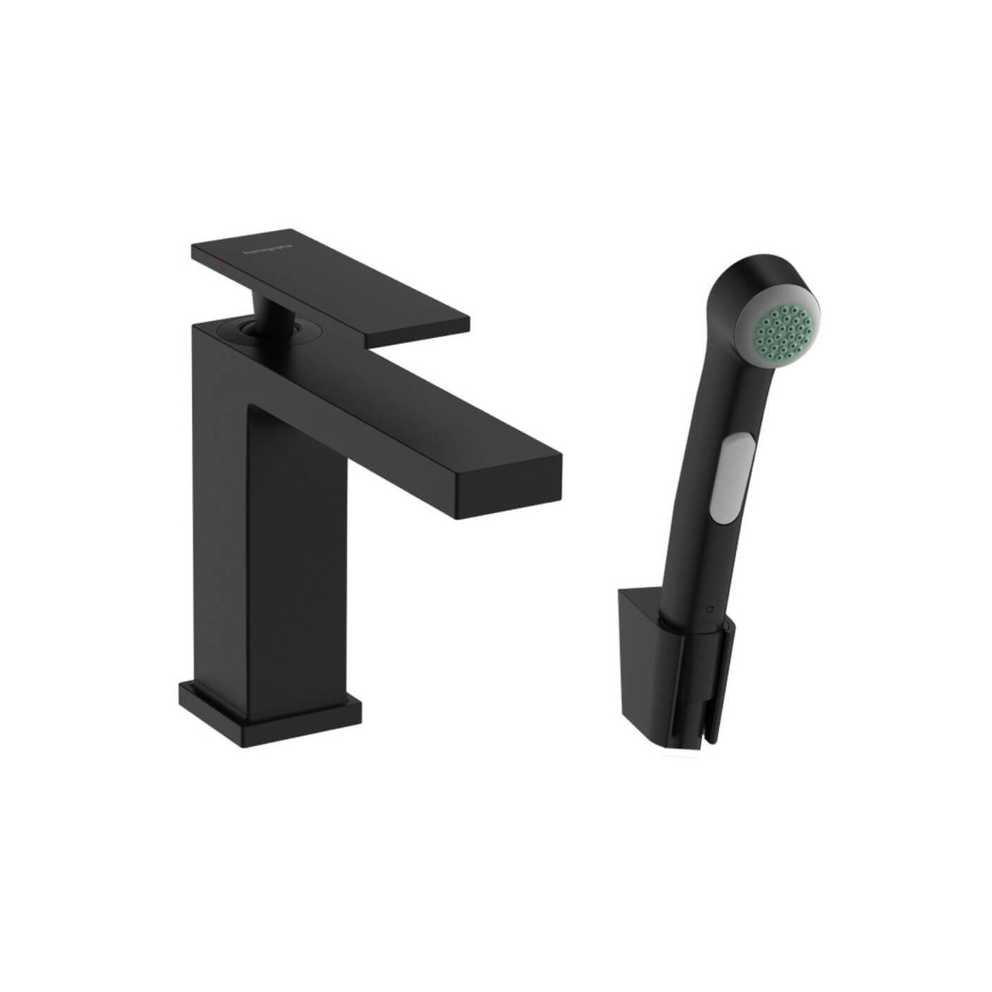 Bateria Umywalkowa Tecturis E Z Główką Bidette Czarny Mat 73210670 Hansgrohe Bateria Umywalkowa Tecturis E Z Główką Bidette Czarny Mat 73210670 Hansgrohe