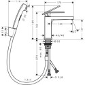 Bateria Umywalkowa Tecturis E Z Główką Bidette Czarny Mat 73210670 Hansgrohe Bateria Umywalkowa Tecturis E Z Główką Bidette Czarny Mat 73210670 Hansgrohe