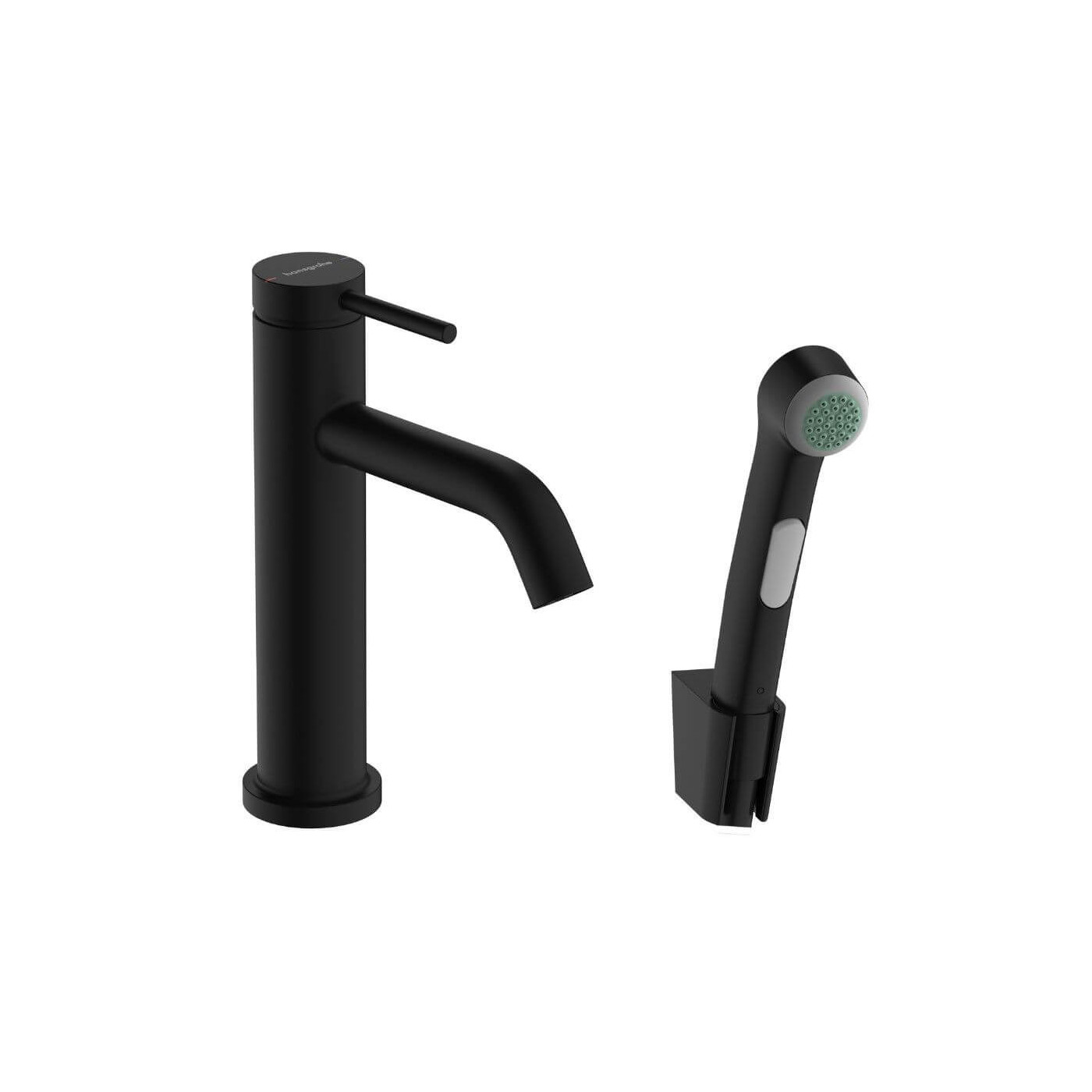 Bateria Umywalkowa Tecturis S Z Główką Bidette Czarny Mat 73211670 Hansgrohe Bateria Umywalkowa Tecturis S Z Główką Bidette Czarny Mat 73211670 Hansgrohe