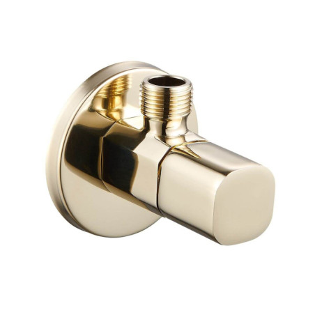 Zawór Kątowy Z Mosiądzu Złoty 1/2x3/8 Emporia