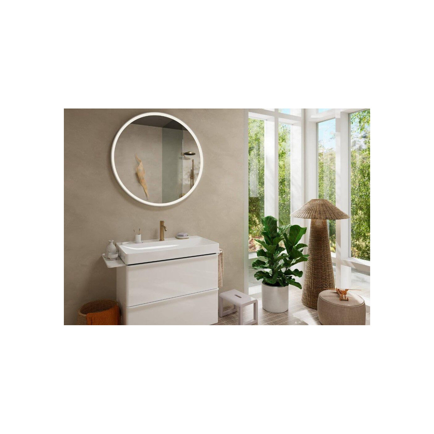 Bateria Umywalkowa Tecturis S Brąz Szczotkowany 73310140 Hansgrohe Bateria Umywalkowa Tecturis S Brąz Szczotkowany 73310140 Hansgrohe
