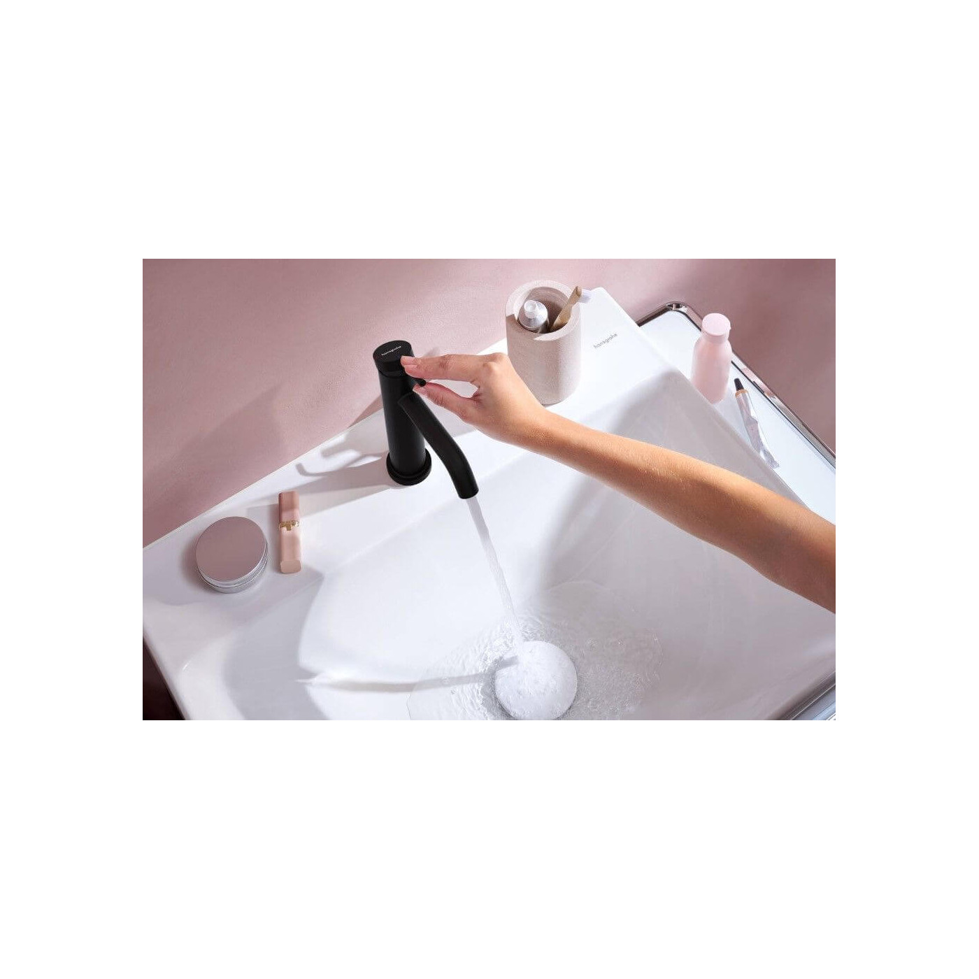 Bateria Umywalkowa Tecturis S Coolstart Czarny Mat 73312670 Hansgrohe Bateria Umywalkowa Tecturis S Coolstart Czarny Mat 73312670 Hansgrohe