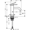 Bateria Umywalkowa Tecturis S Biały Mat 73313700 Hansgrohe Bateria Umywalkowa Tecturis S Biały Mat 73313700 Hansgrohe