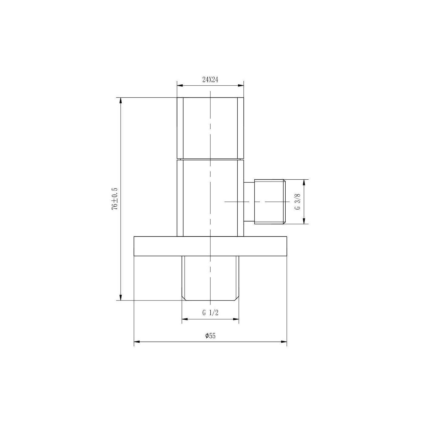 Zawór Kątowy Z Mosiądzu Nikiel Szczotkowany 1/2x3/8 Emporia Zawór Kątowy Z Mosiądzu Nikiel Szczotkowany 1/2x3/8 Emporia