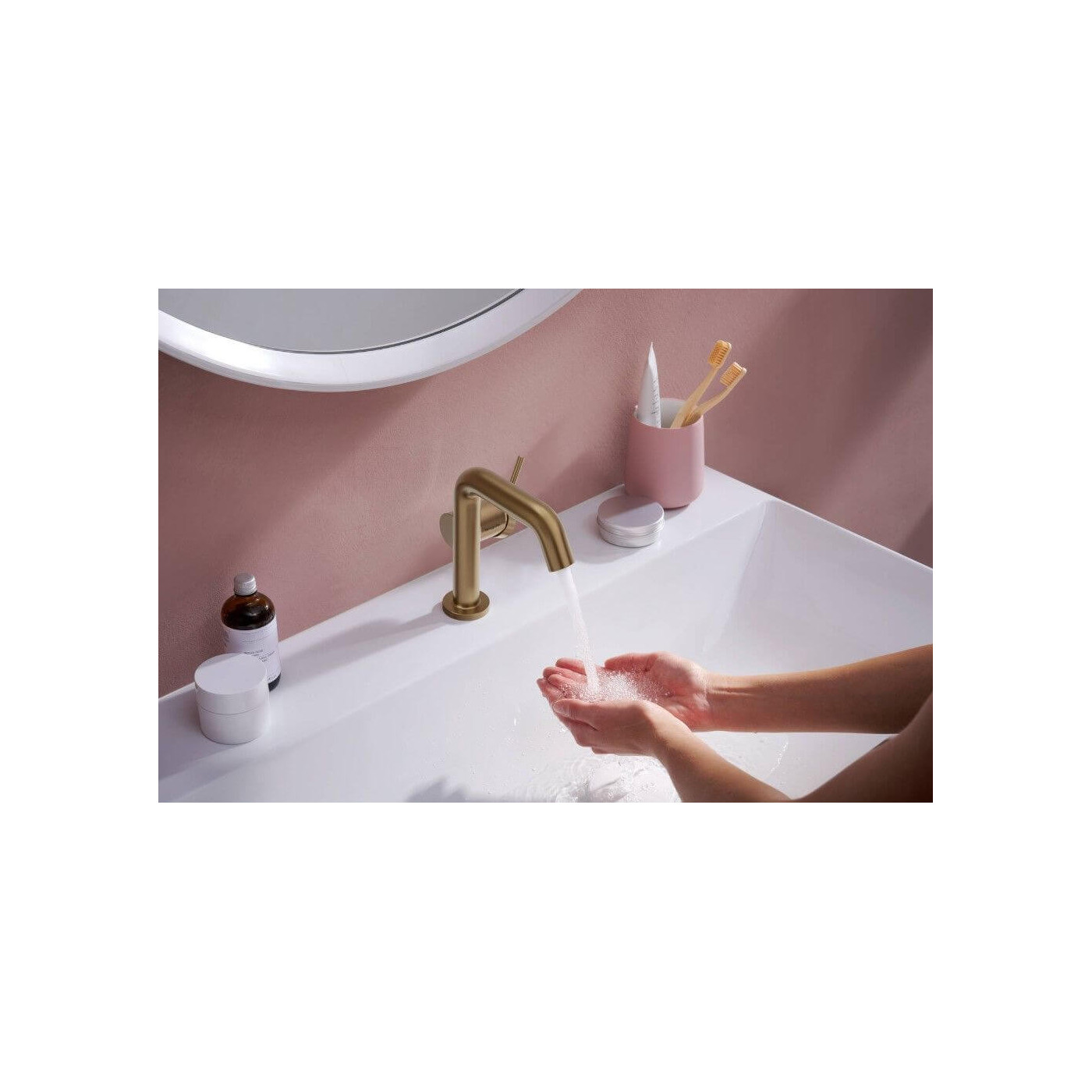 Bateria Umywalkowa Tecturis S Brąz Szczotkowany 73323140 Hansgrohe Bateria Umywalkowa Tecturis S Brąz Szczotkowany 73323140 Hansgrohe