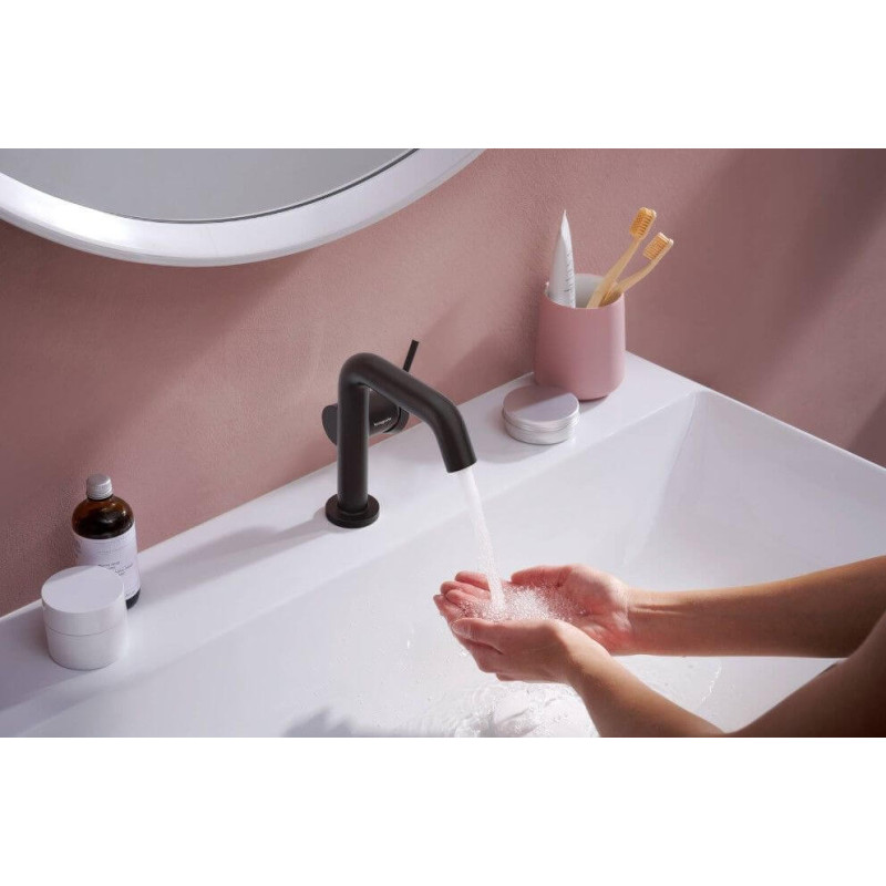 Bateria Umywalkowa Tecturis S Czarny Mat 73323670 Hansgrohe Bateria Umywalkowa Tecturis S Czarny Mat 73323670 Hansgrohe