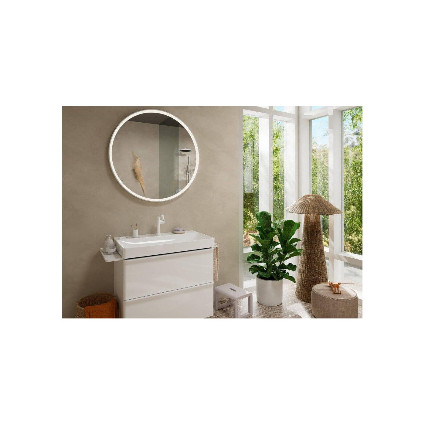 Bateria Umywalkowa Tecturis S Coolstart Biały Mat 73341700 Hansgrohe Bateria Umywalkowa Tecturis S Coolstart Biały Mat 73341700 Hansgrohe