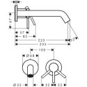Bateria Umywalkowa Tecturis S Chrom 73351000 Hansgrohe Bateria Umywalkowa Tecturis S Chrom 73351000 Hansgrohe
