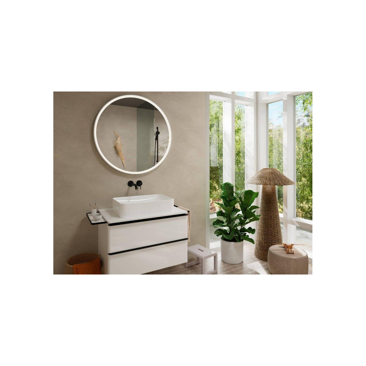 Bateria Umywalkowa Tecturis S Czarny Mat 73351670 Hansgrohe Bateria Umywalkowa Tecturis S Czarny Mat 73351670 Hansgrohe