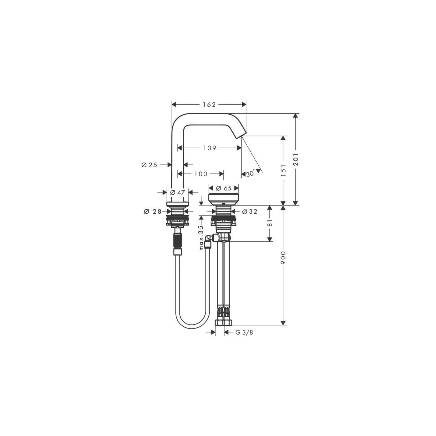 Bateria Umywalkowa Tecturis S Coolstart Czarny Mat 73353670 Hansgrohe Bateria Umywalkowa Tecturis S Coolstart Czarny Mat 73353670 Hansgrohe