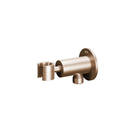 Przyłącze Kątowe Z Uchwytem Na Słuchawkę Rio Miedź Szczotkowana 04080RGN Emporia