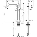 Bateria Umywalkowa Tecturis S Coolstart Brąz Szczotkowany 73372140 Hansgrohe Bateria Umywalkowa Tecturis S Coolstart Brąz Szczotkowany 73372140 Hansgrohe