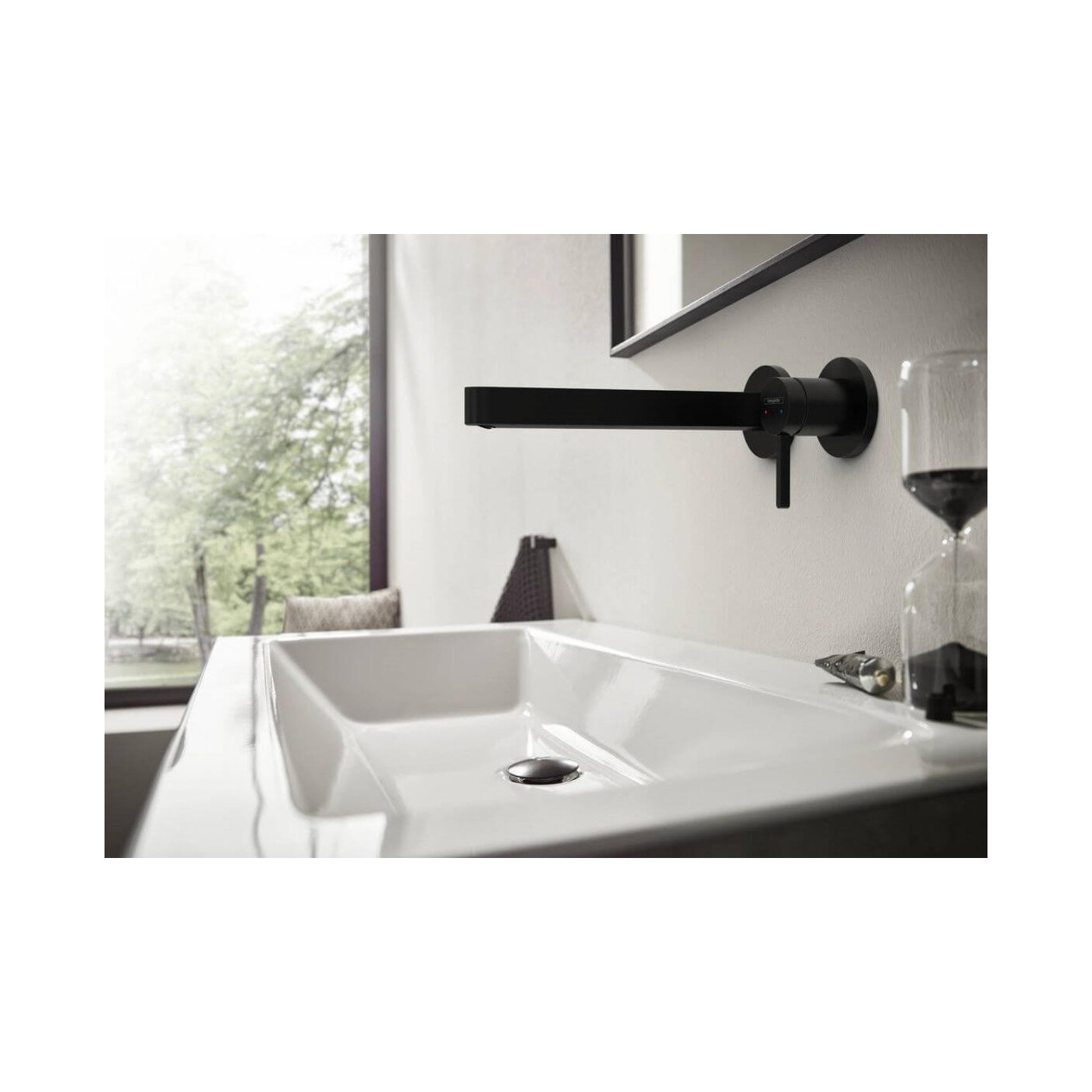 Jednouchwytowa Bateria Umywalkowa Finoris Podtynkowa Czarny Mat 76050670 Hansgrohe Jednouchwytowa Bateria Umywalkowa Finoris Podtynkowa Czarny Mat 76050670 Hansgrohe