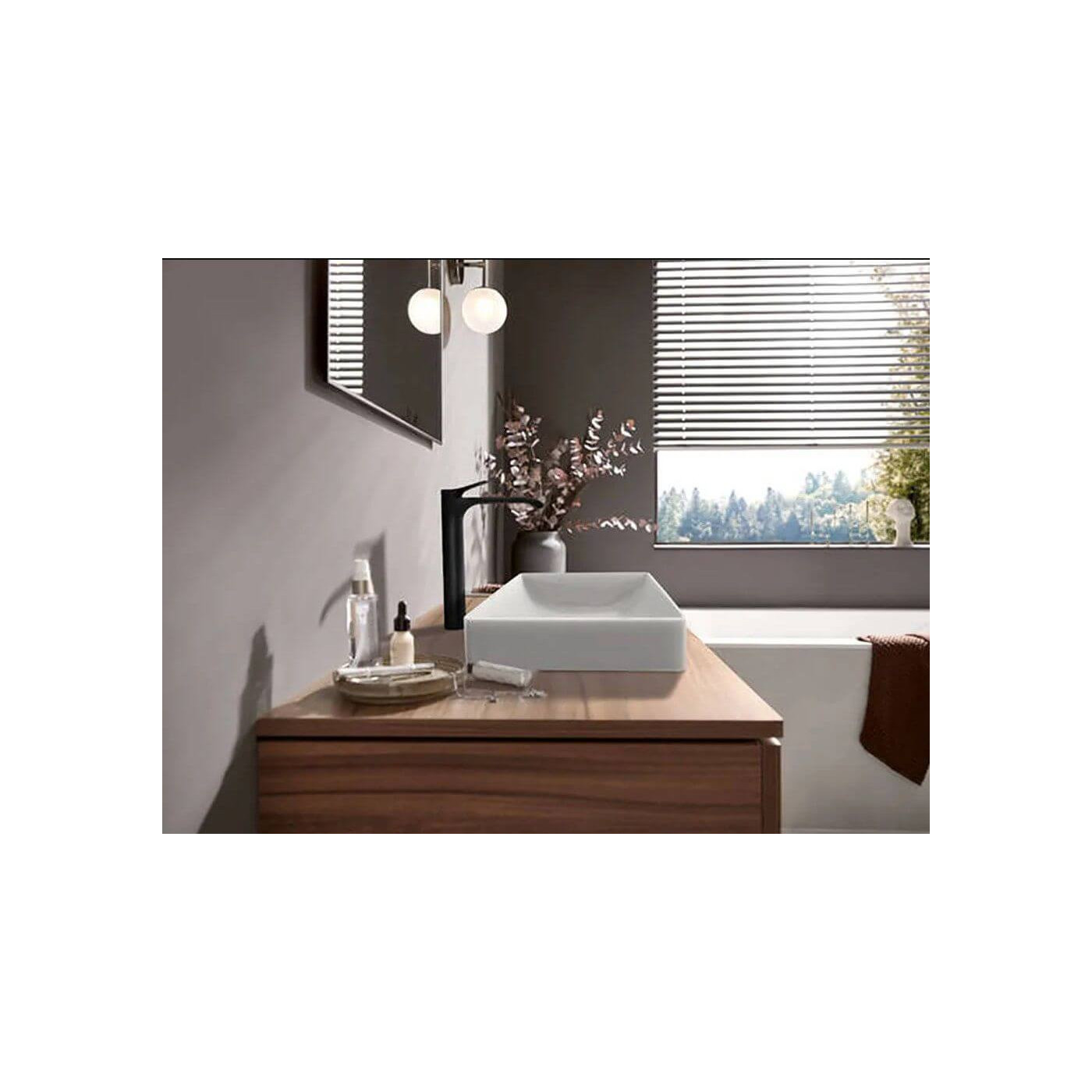 Jednouchwytowa Bateria Umywalkowa Vivenis Czarny Mat 75042670 Hansgrohe Jednouchwytowa Bateria Umywalkowa Vivenis Czarny Mat 75042670 Hansgrohe