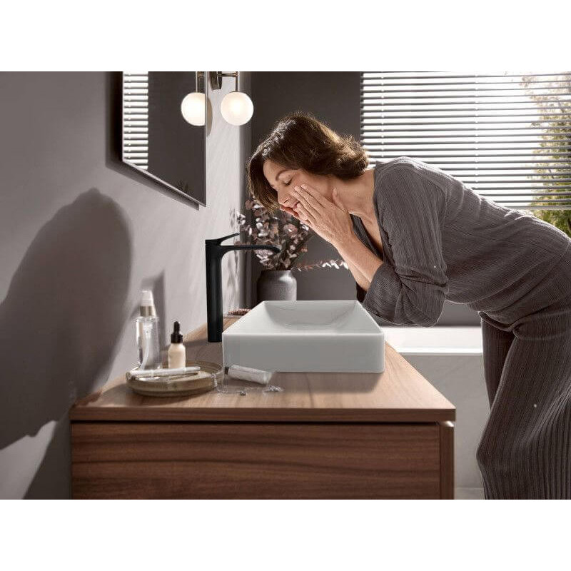 Jednouchwytowa Bateria Umywalkowa Vivenis Czarny Mat 75042670 Hansgrohe Jednouchwytowa Bateria Umywalkowa Vivenis Czarny Mat 75042670 Hansgrohe