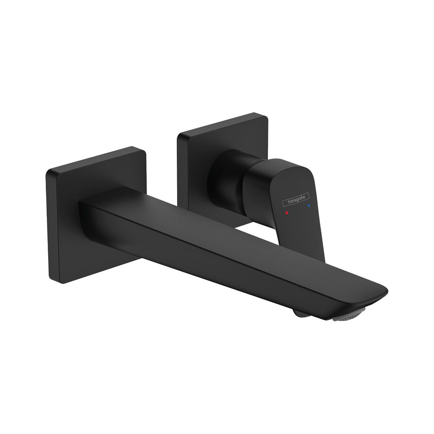 Podtynkowa Bateria Umywalkowa Z Wylewką 20,6 cm Logis Czarny Mat 71256670 Hansgrohe Podtynkowa Bateria Umywalkowa Z Wylewką 20,6 cm Logis Czarny Mat 71256670 Hansgrohe
