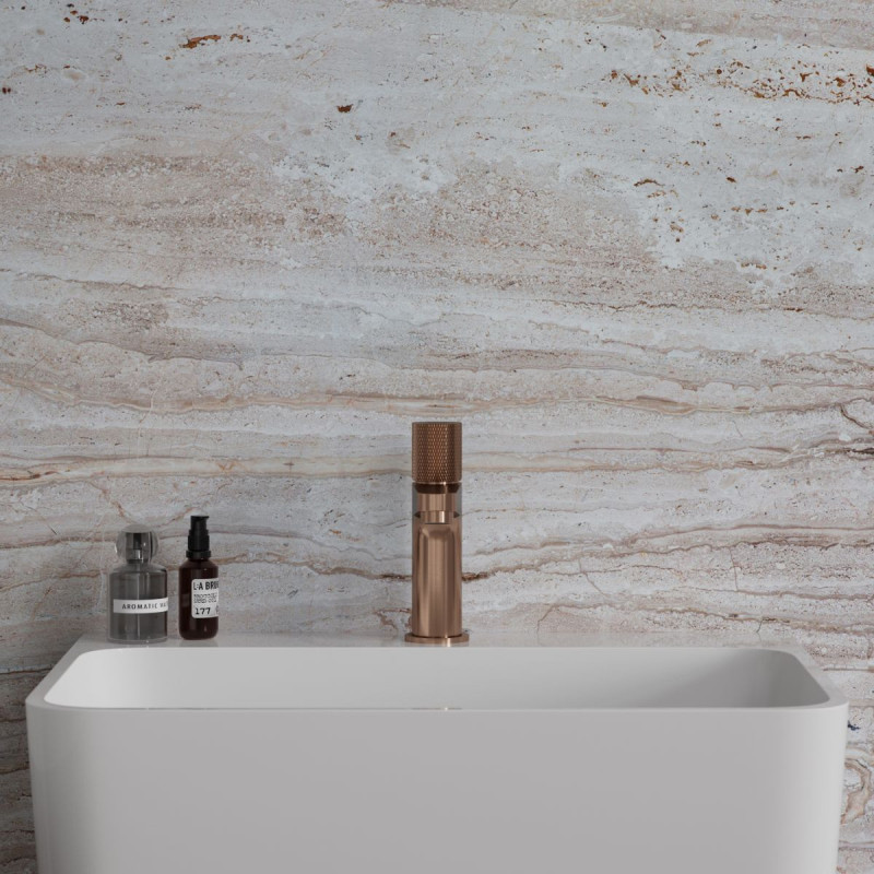 Bateria Umywalkowa Contour Miedź Szczotkowana CT8010CPB Omnires Bateria Umywalkowa Contour Miedź Szczotkowana CT8010CPB Omnires