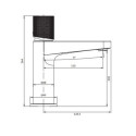 Bateria Umywalkowa Contour Miedź Szczotkowana CT8010CPB Omnires Bateria Umywalkowa Contour Miedź Szczotkowana CT8010CPB Omnires
