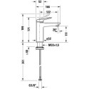Bateria Umywalkowa Wave Brąz Szczotkowany WA1020002004 Duravit Bateria Umywalkowa Wave Brąz Szczotkowany WA1020002004 Duravit