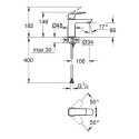 Bateria Umywalkowa Rozmiar S Cubeo Matte Black 1016992430 Grohe Bateria Umywalkowa Rozmiar S Cubeo Matte Black 1016992430 Grohe