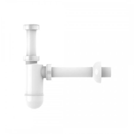 Półsyfon Umywalkowy Butelkowy Biały VS31004C000E00 Sanit